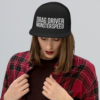 Drag Driver - Monsterspeed 3D Puff - Trucker Cap