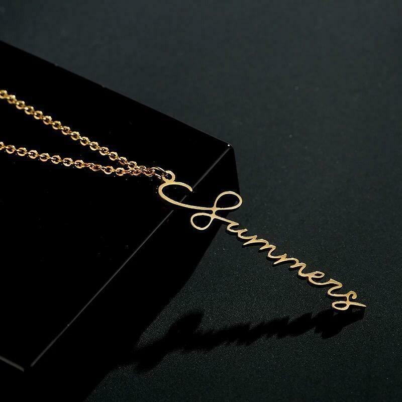 Signature / Word Necklace