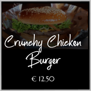 Crunchy Chickn Burger