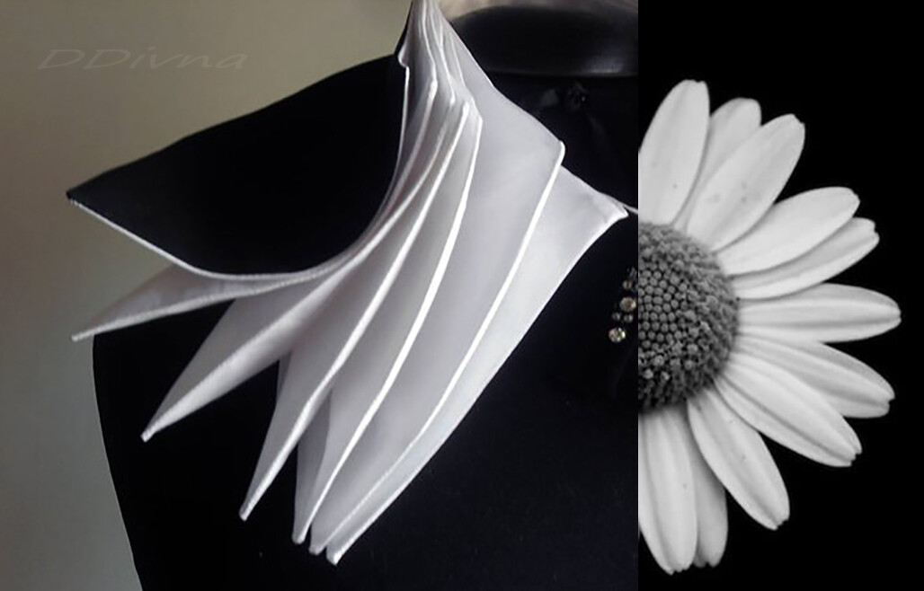 High collar,3 d collar/accordion collar/fabric necklace origami -avant garde accessories/ Origami fashion,FREE shipping!