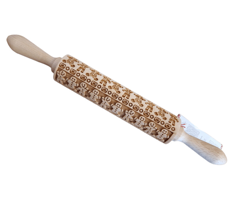 Teigrolle mit Motiven - Medium Teigrolle mit Motiven - Medium