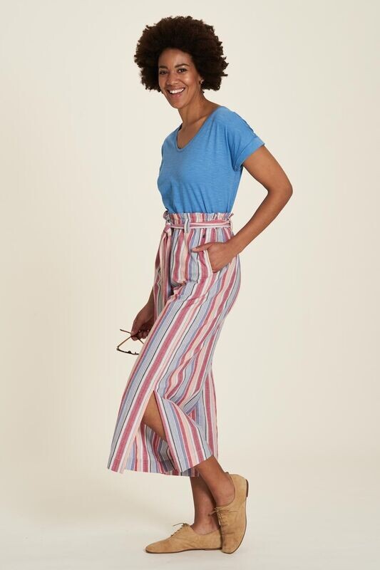 Culotte mit Beinschlitz Culotte mit Beinschlitz