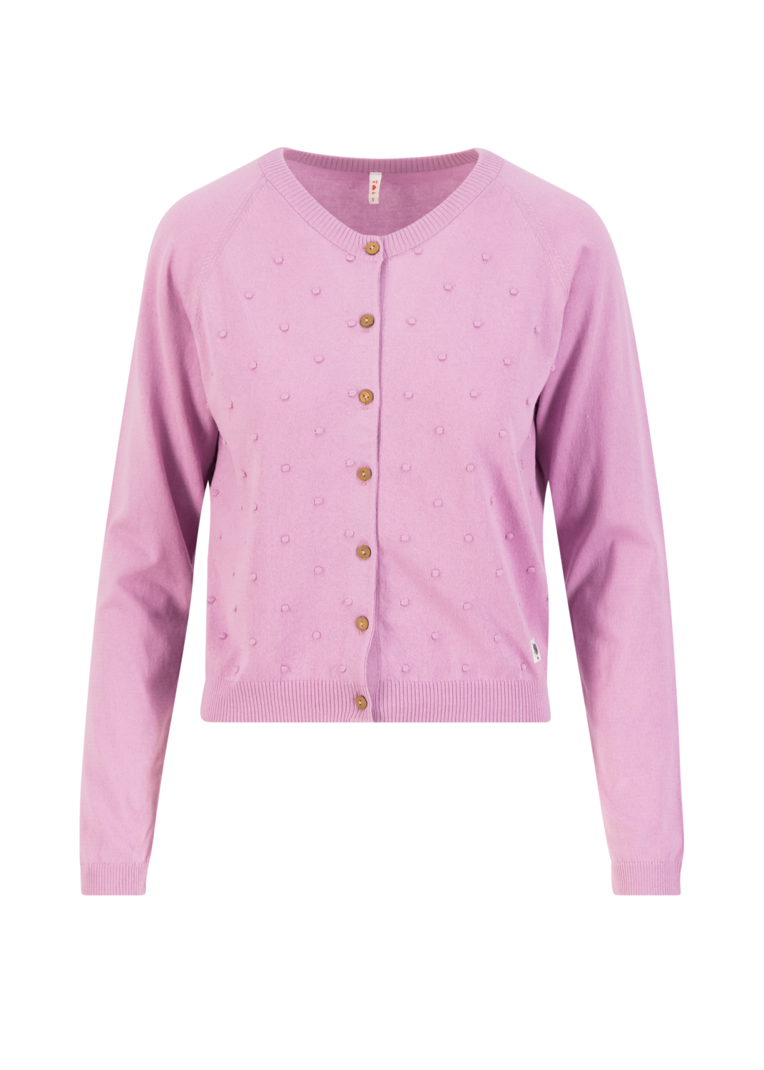 Cropped Strickjacke mit Knötchenstruktur | Größe 2XL
