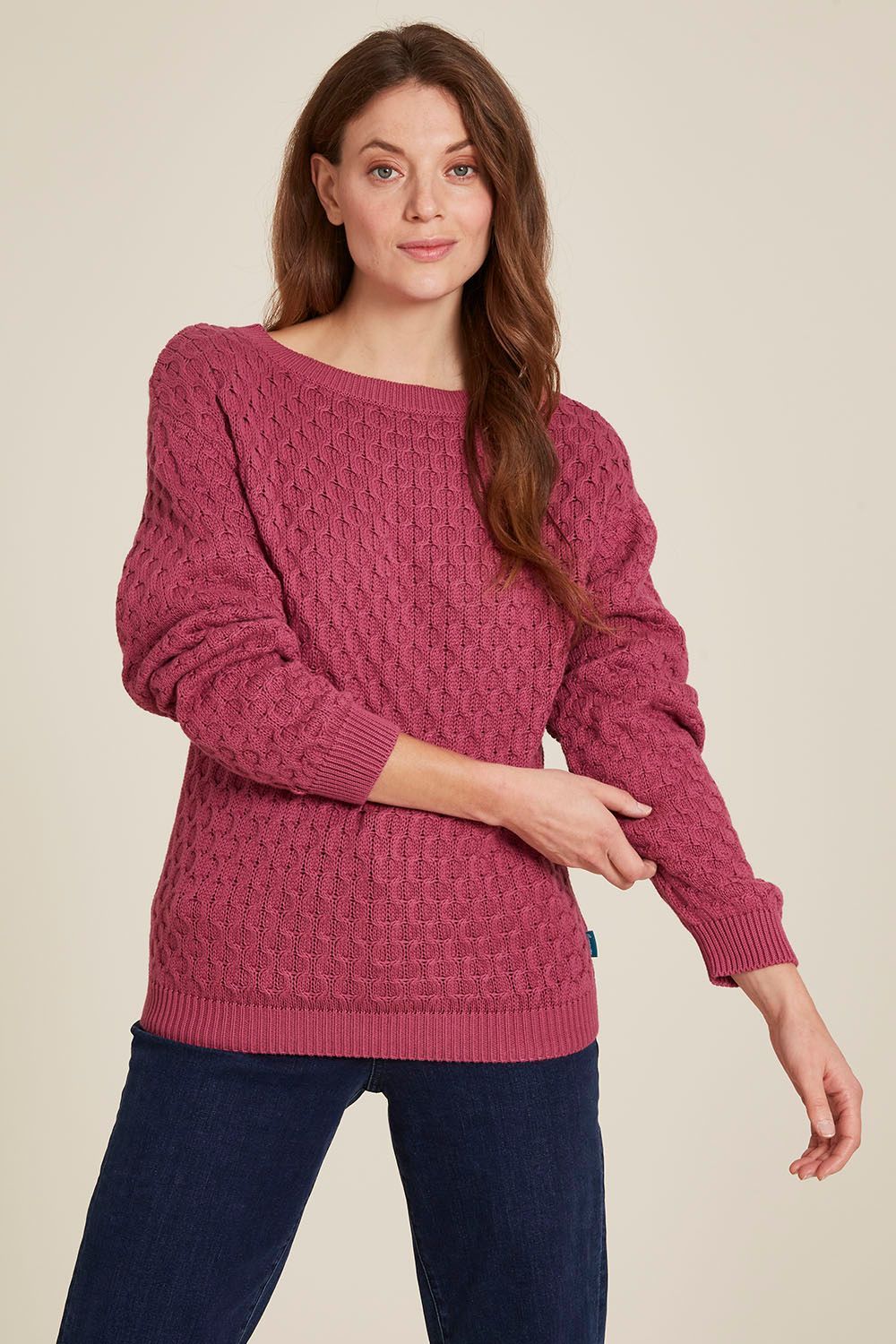 lockerer Strickpullover | Größe L
