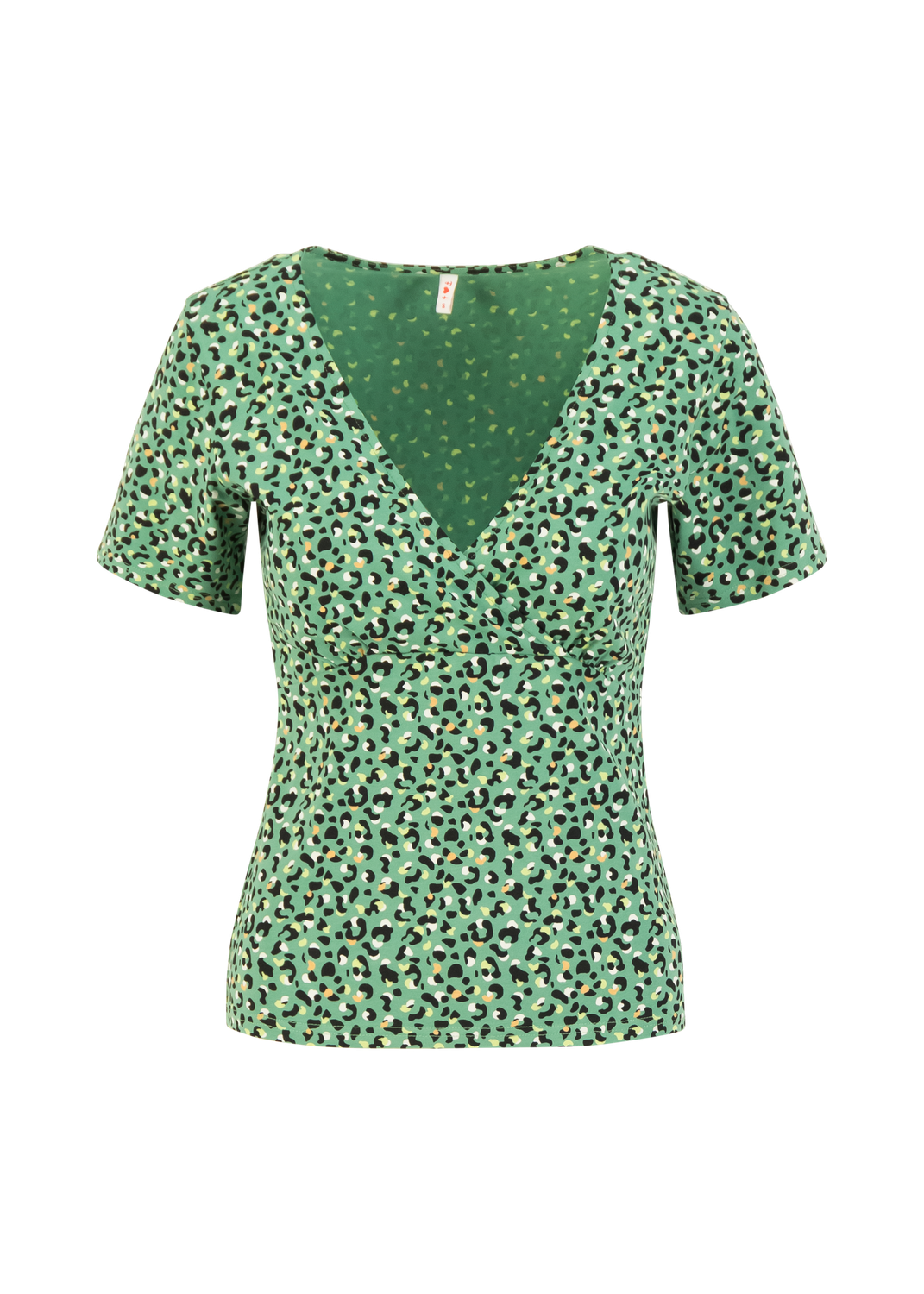 Jerseyshirt in Wickeloptik