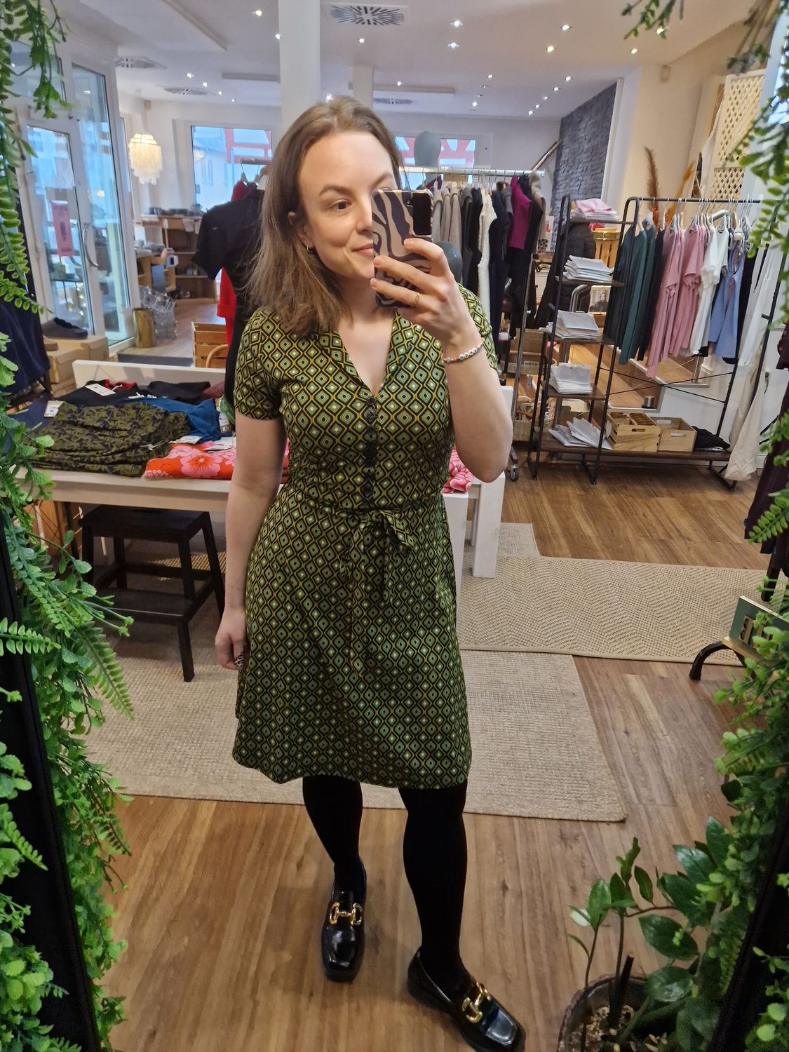 Minikleid aus Jersey