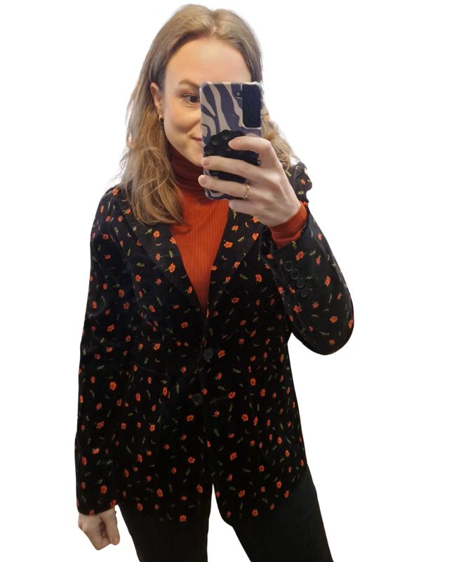 Blazer aus Samt Blazer aus Samt