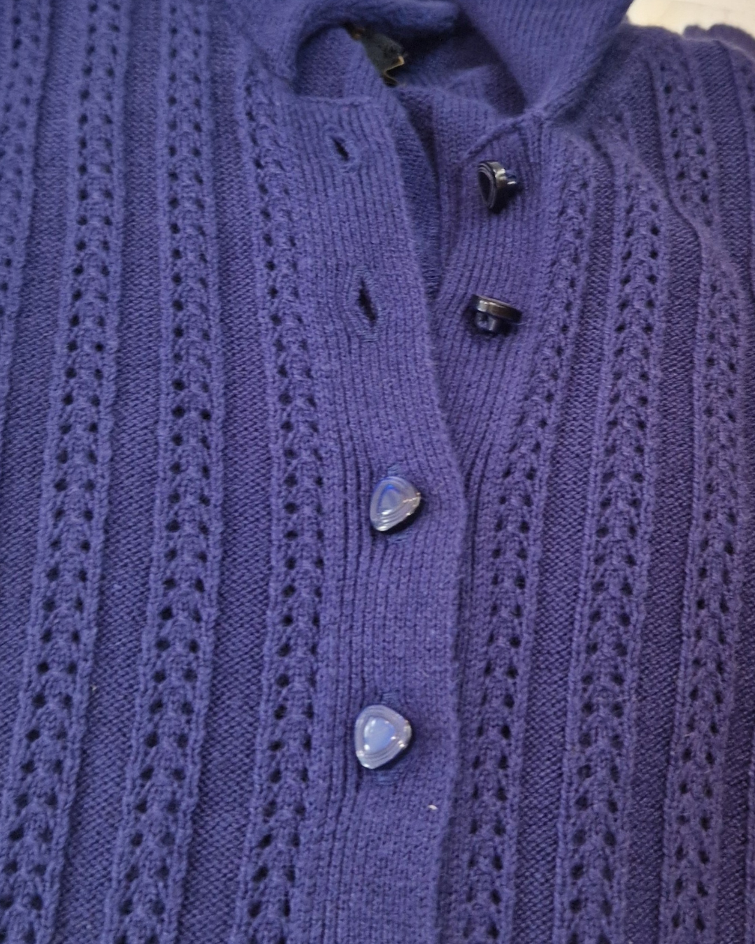 Strickjacke mit Cashmereanteil