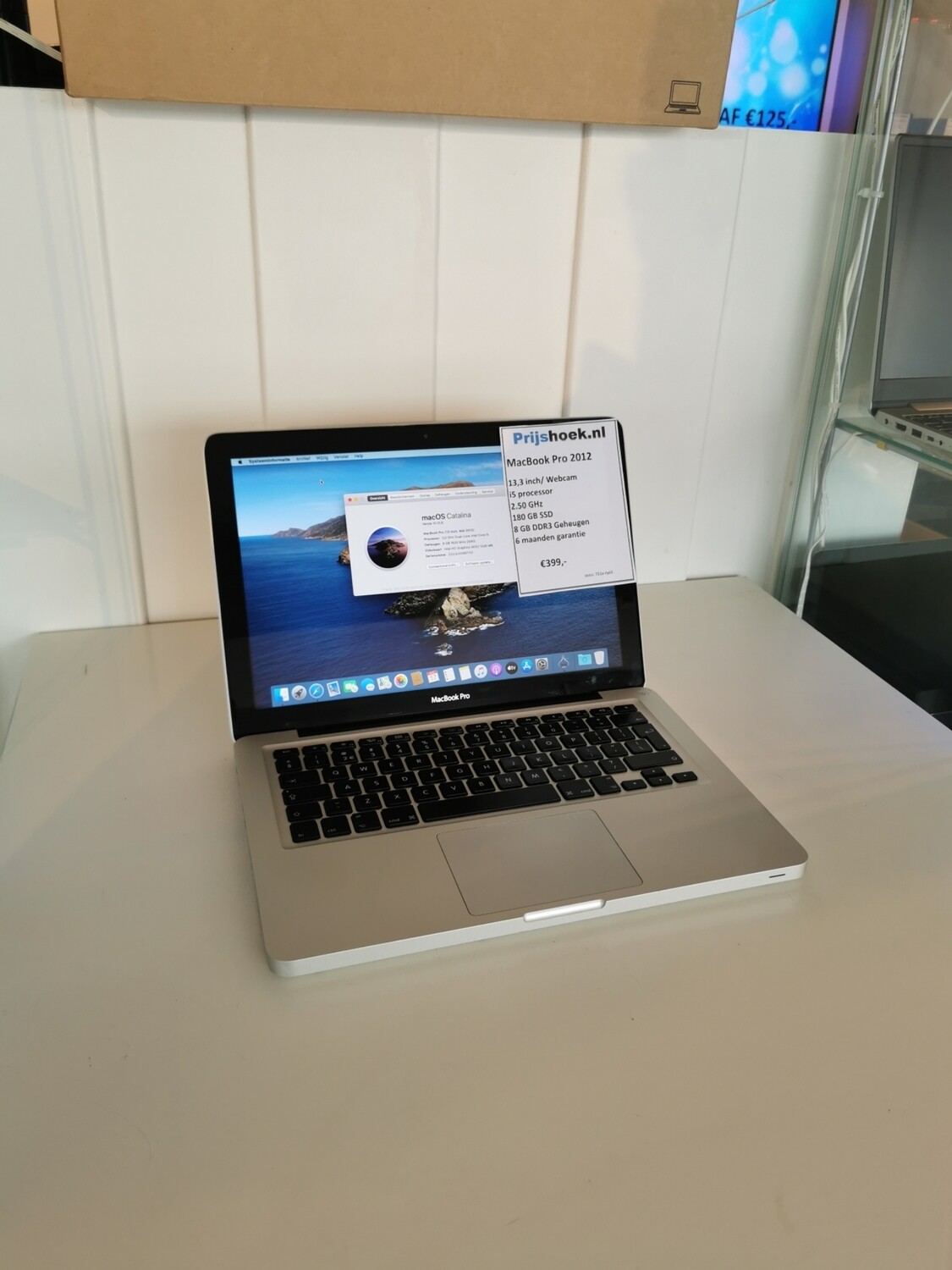 MacBook Pro 2012 I5 8gb 180GB SSD MacOs Catalina