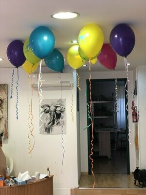10 Ballons hélium