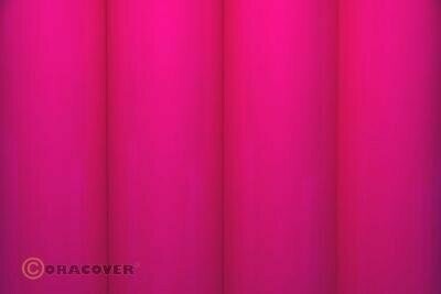 Oracover - Bügelfolie fluoreszierend pink