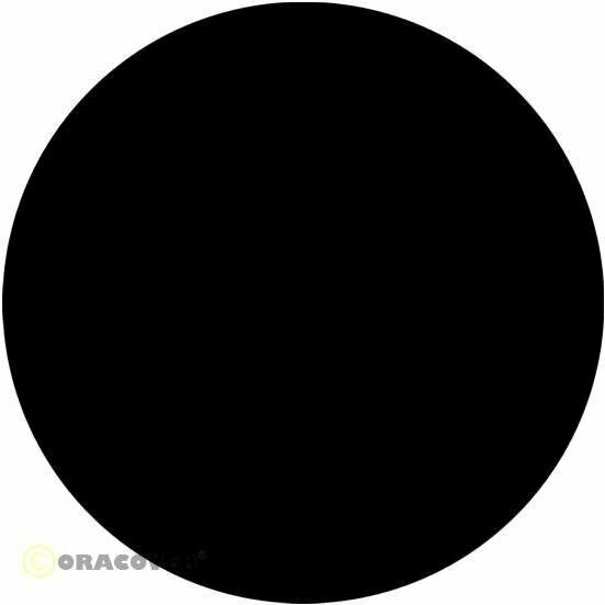 Oracover - Klebefolie schwarz