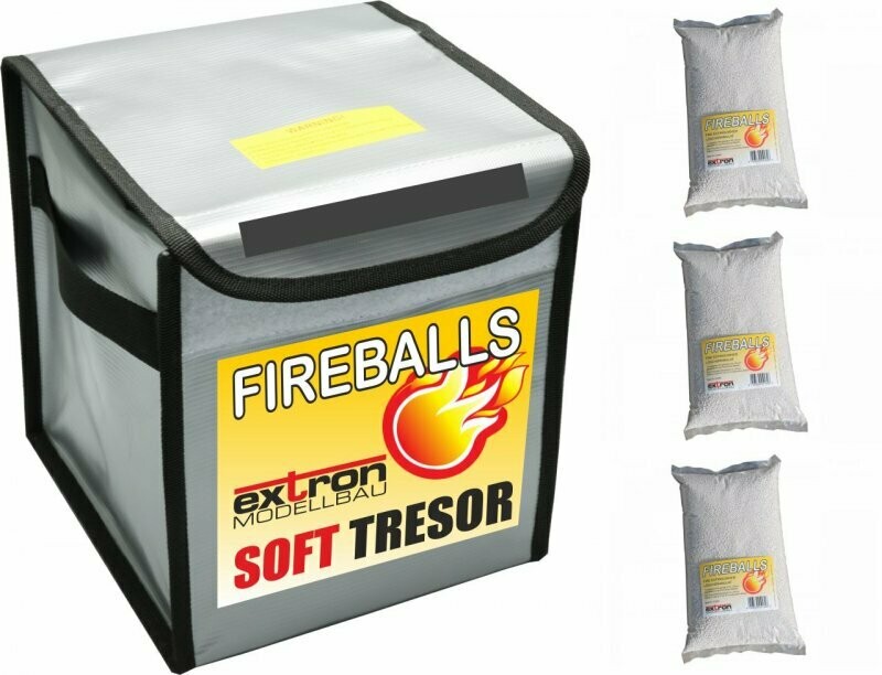 FIREBALLS Soft Tresor inkl. 3 x 1 Liter FIREBALLS   X3363