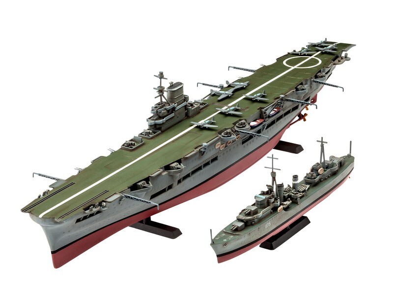 HMS Ark Royal & Tribal Class Destroyer / 1:720 05149 HMS Ark Royal & Tribal Class Destroyer / 1:720 05149