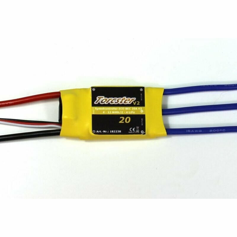 Torcster Speedcontroller ECO BEC 20A V2