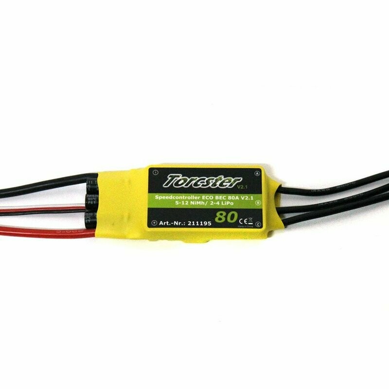 Torcster Speedcontroller ECO BEC 80A V2.1