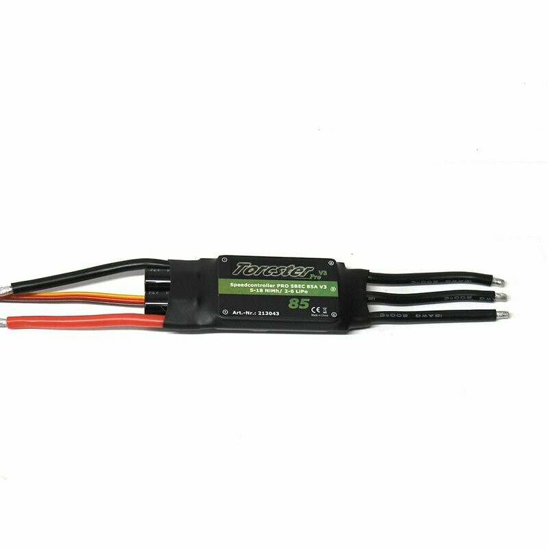 Torcster Speedcontroller PRO V3 SBEC 85A