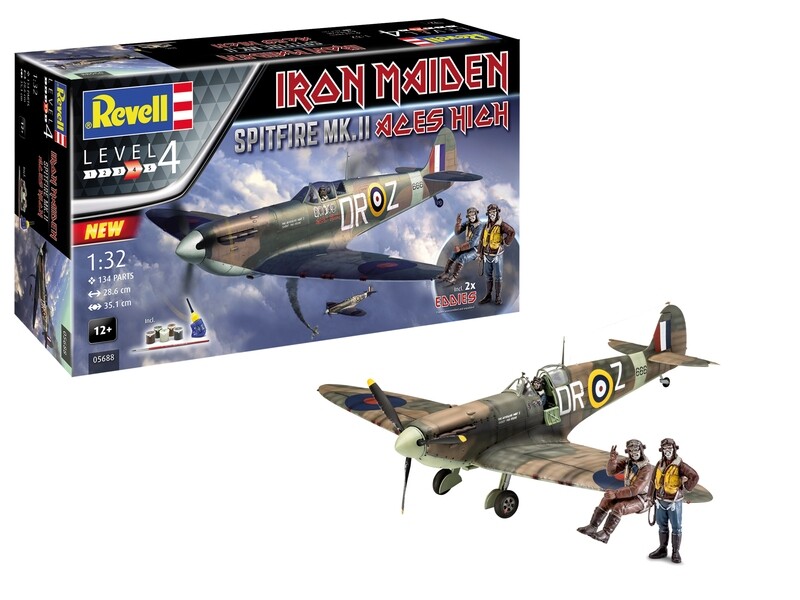 Spitfire Mk.II Spitfire Mk.II "Aces High" Iron Maiden / 1:32 05688