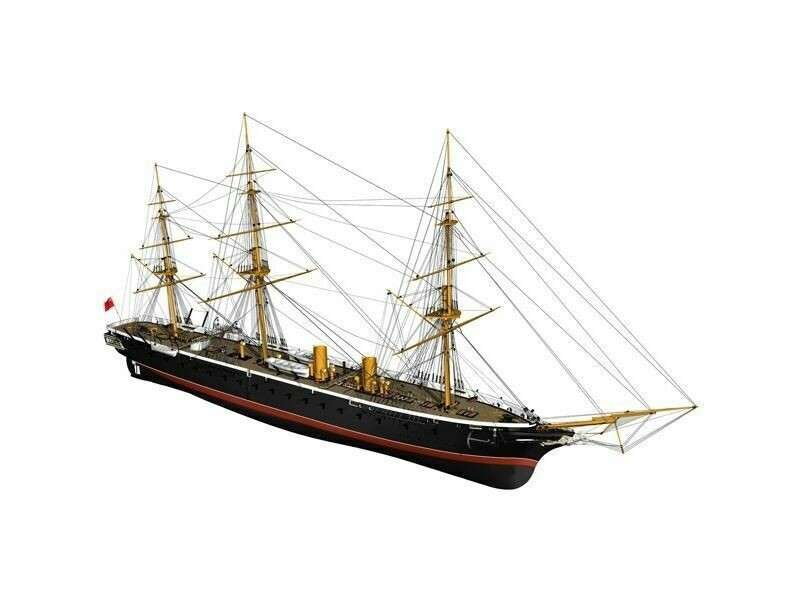 HMS Warrior 1:100 Baukasten