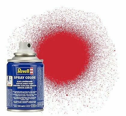 Spray Color Feuerrot, seidenmatt, 100ml