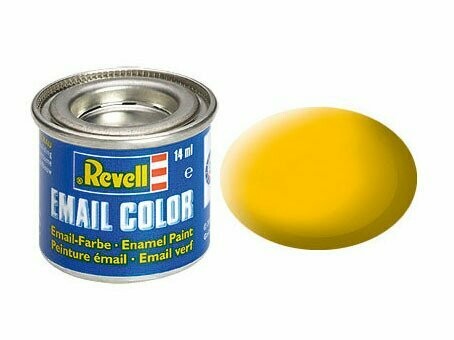 Email Color Gelb, matt, 14ml, RAL 1017