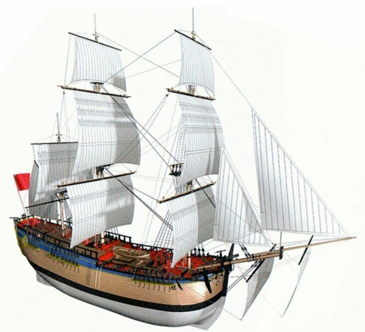 HMS ENDEAVOUR 1:50 Baukasten HMS ENDEAVOUR 1:50 Baukasten