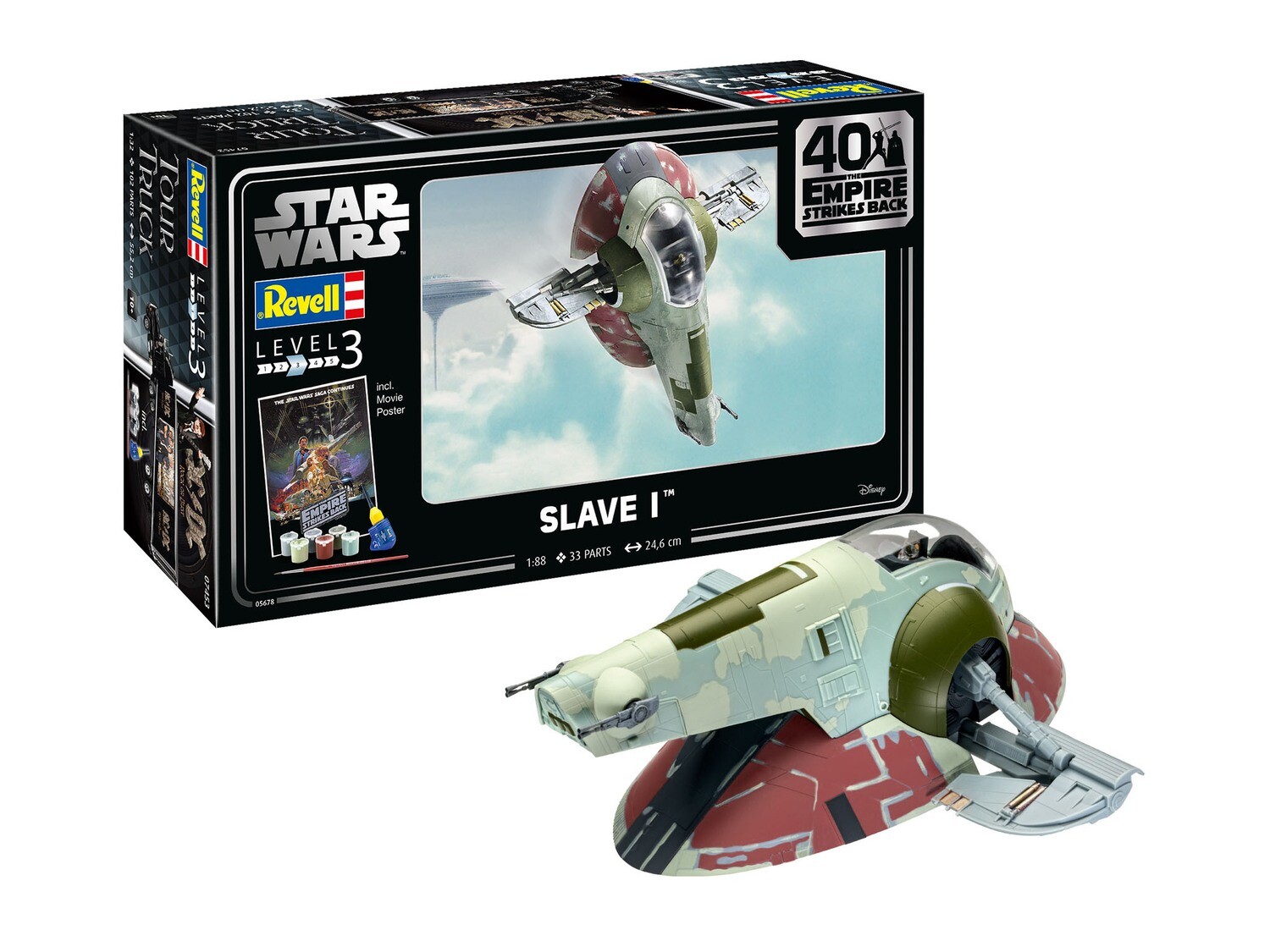 Slave I-40th Anniversary "The Empire strikes back" / 1:88   05678