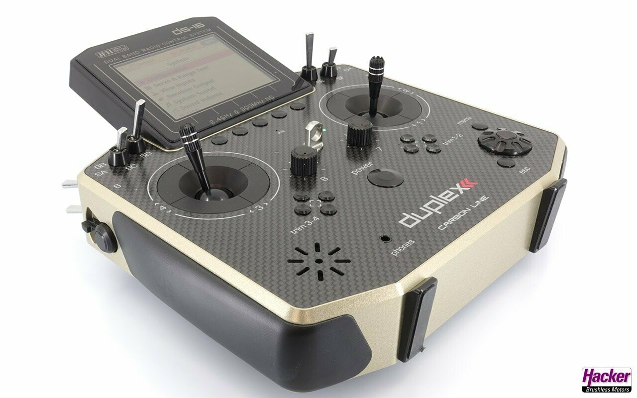 Handsender DS-16 II Carbon Line Light Yellow Multimode