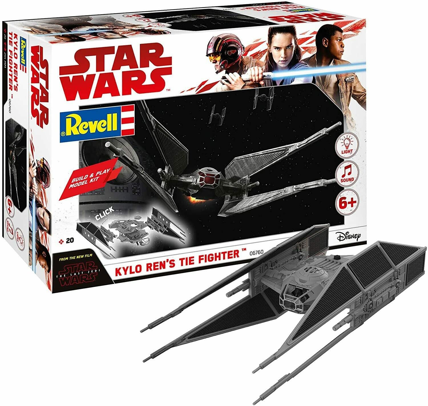 Kylo Ren´s Tie Fighter 1:70   06760