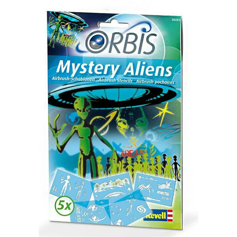 Schablonen Mystery Aliens     30203