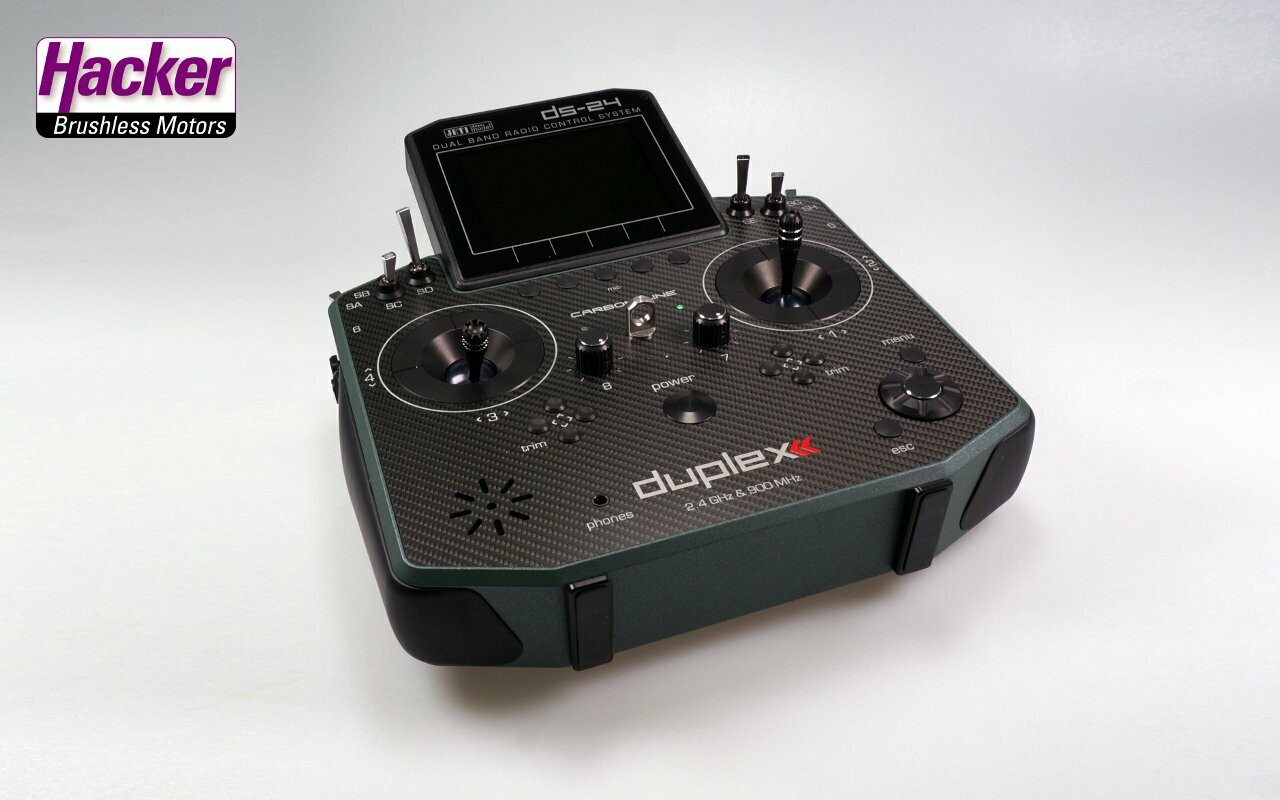 Handsender DS-24 Carbon Line Dark Green Multimode