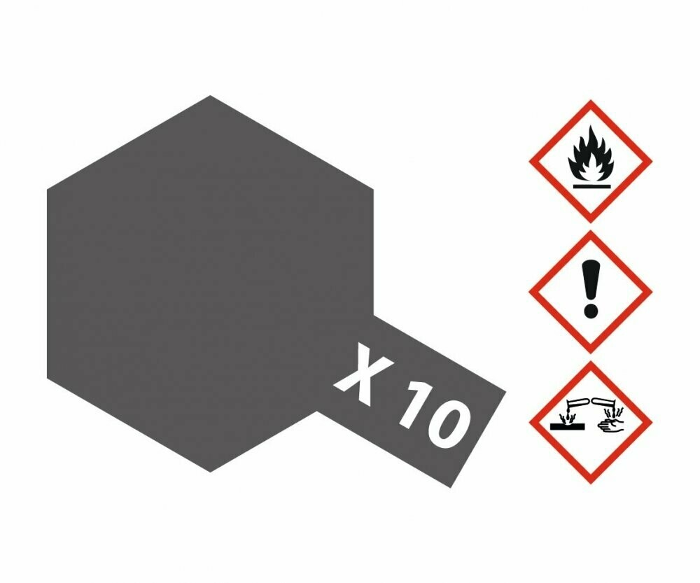 X-10 Gun-Metall glänzend 23 ml
