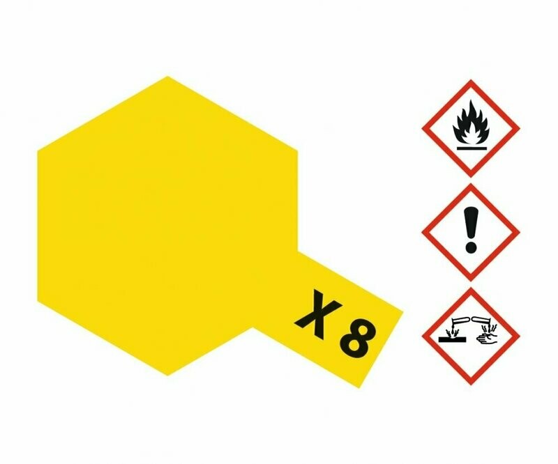 X -8 Zitronen-Gelb glänzend 23 ml