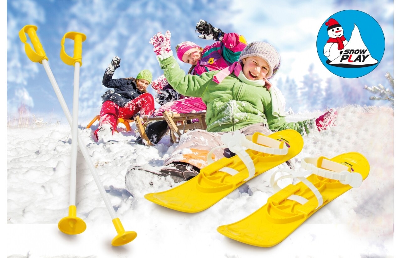 Snow Play Funny Carve 1st Step 42cm gelb
