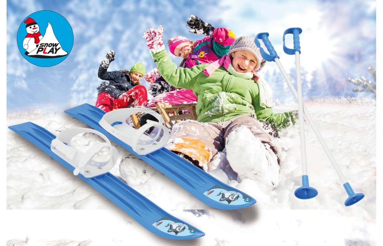 Snow Play Ski Langlauf 1st Step 60cm blau
