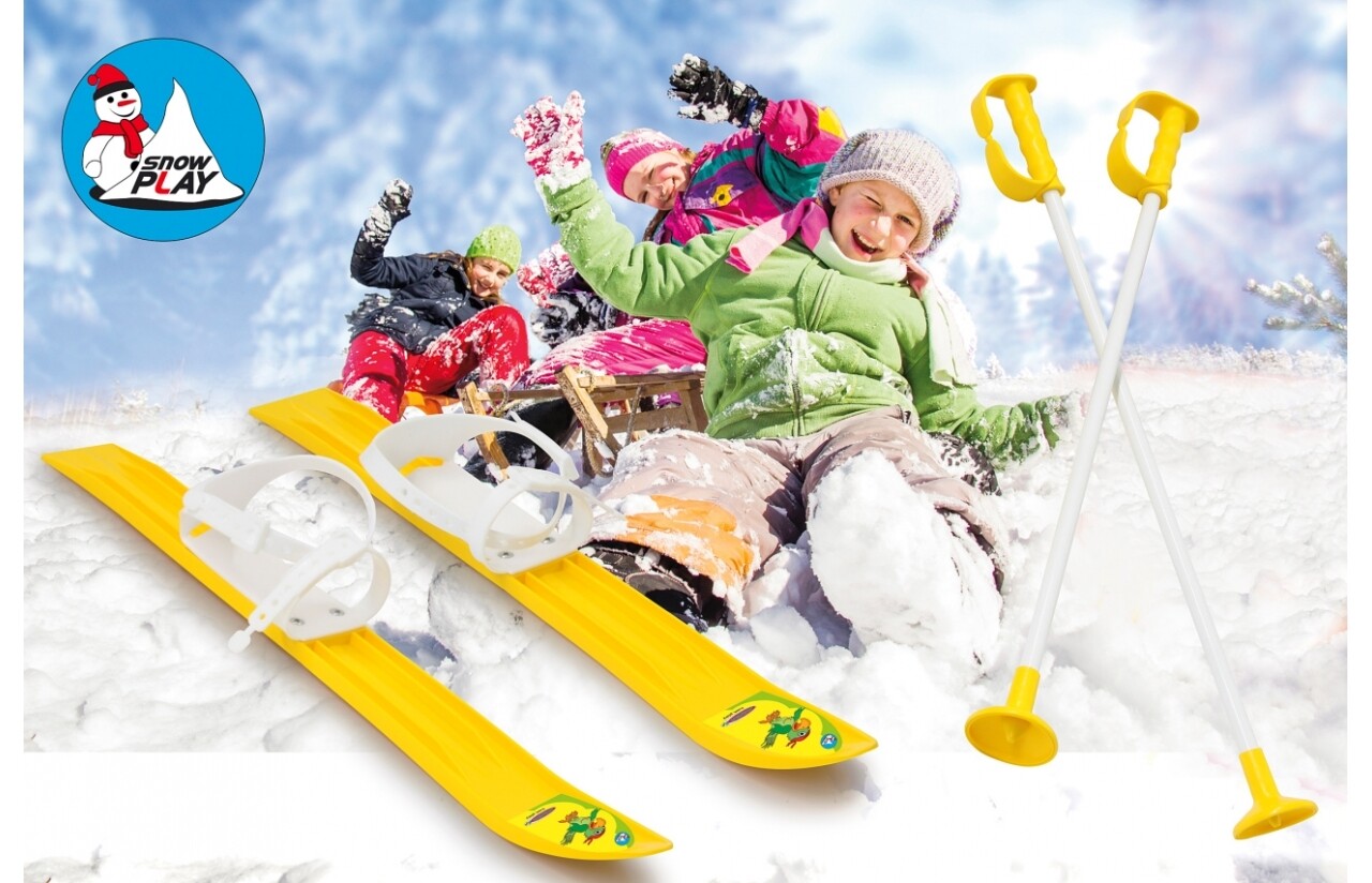 Snow Play Ski Langlauf 1st Step 60cm gelb