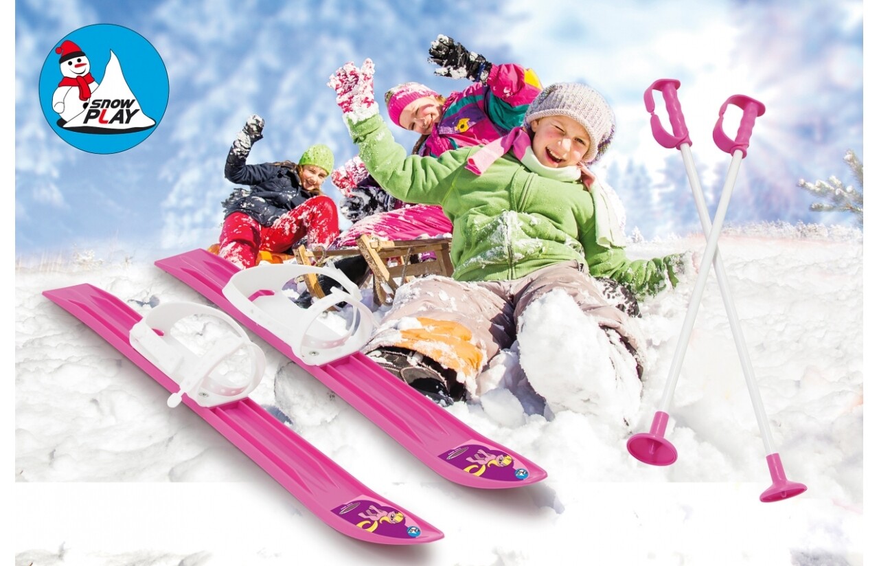 Snow Play Ski Langlauf 1st Step 60cm pink