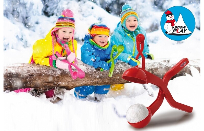 Snow Play Schneeballzange 38cm rot