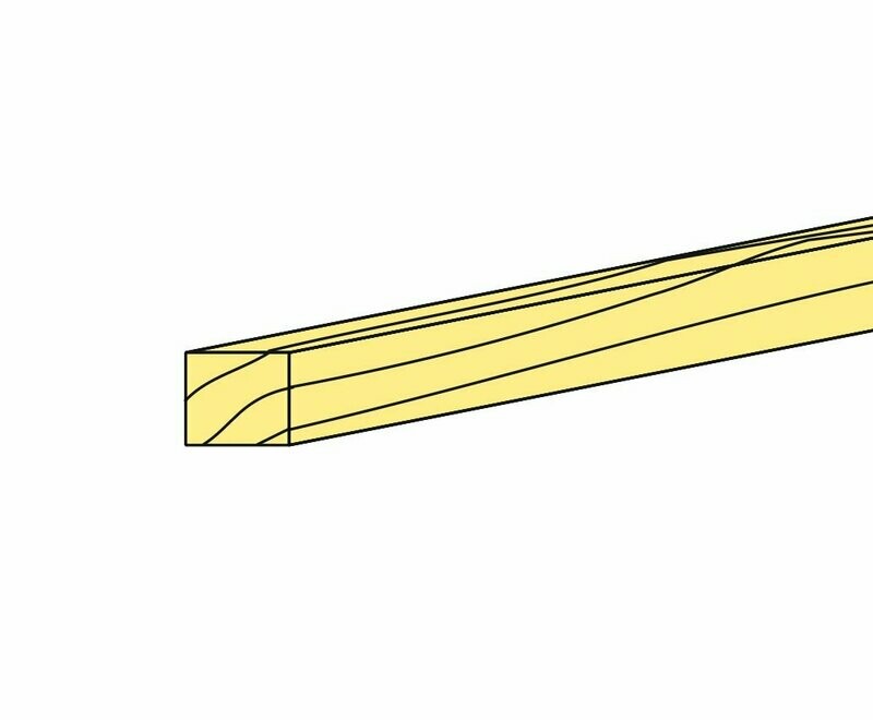 BALSA 3×3 /1000mm