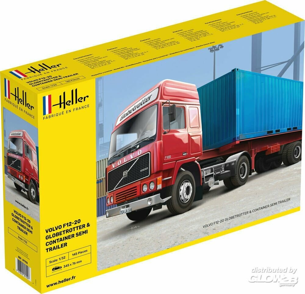 F12-20 Globetrotter&Trailer / 1:24   81702