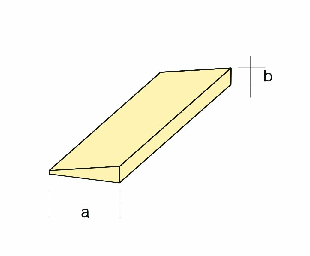 Balsa-End.10×50/1m beids.kon.