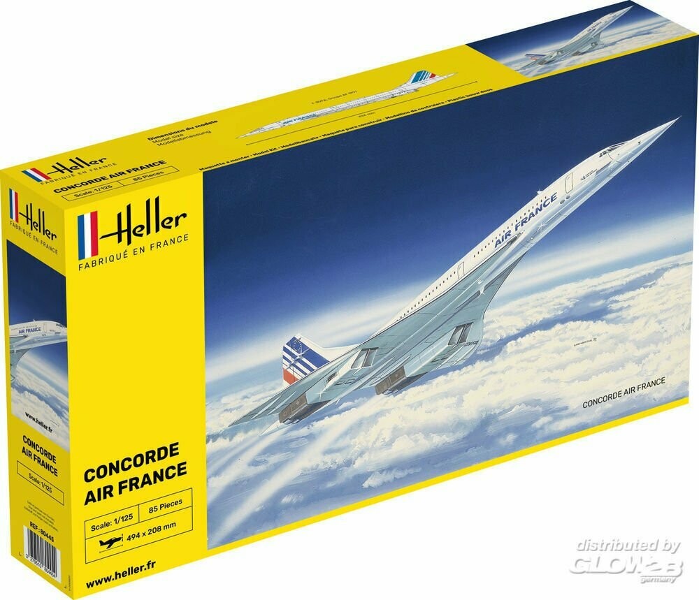 Concorde Air France  in 1:125     80445