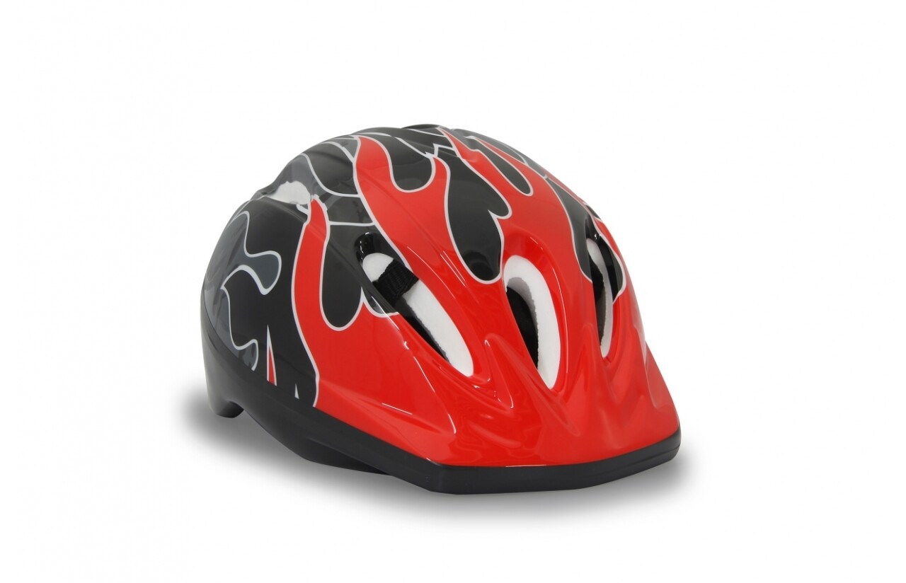 Kinder Fahrradhelm M rot