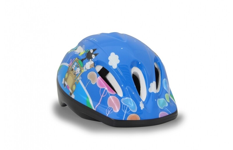 Kinder Fahrradhelm M blau