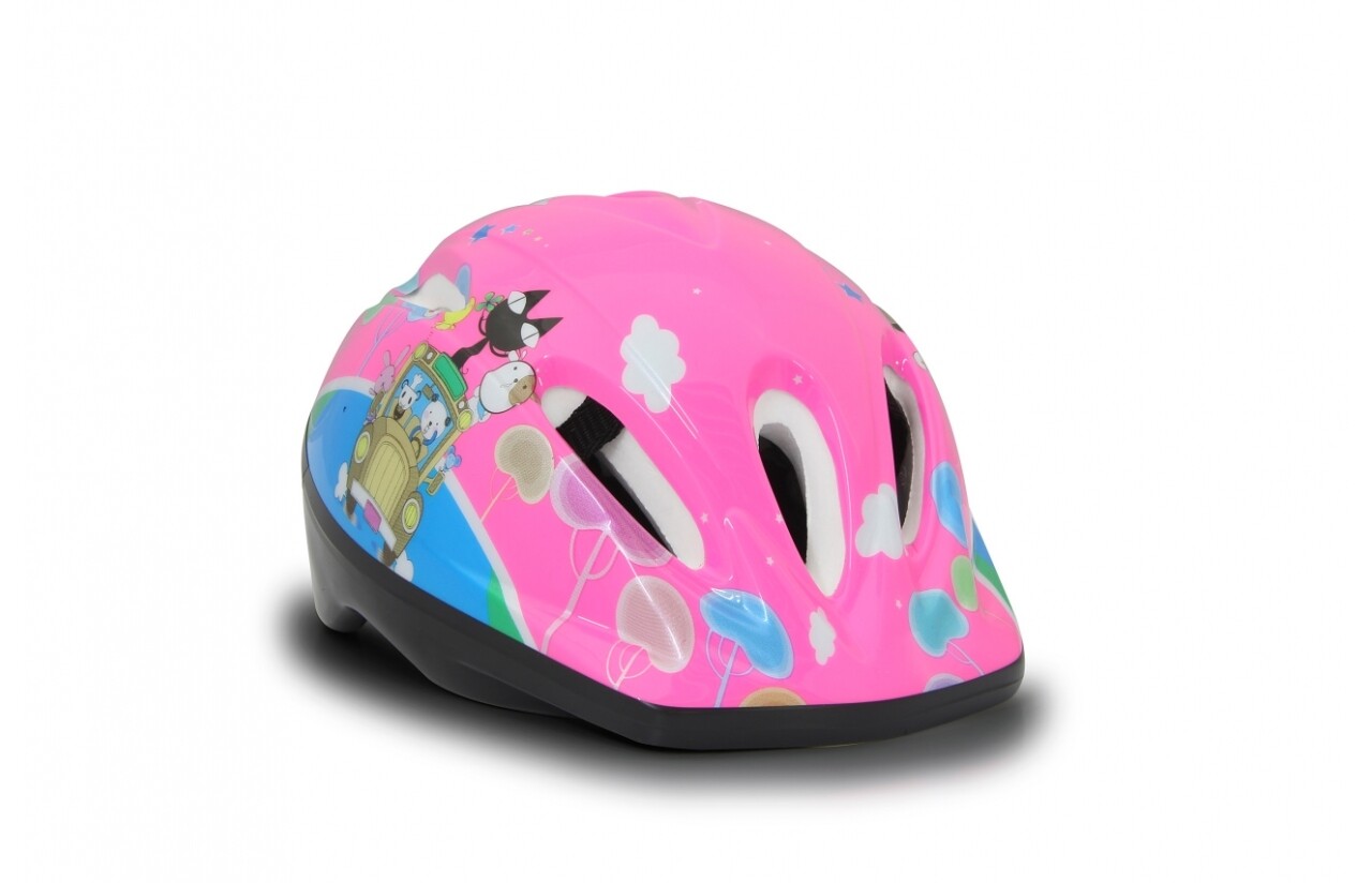 Kinder Fahrradhelm M pink