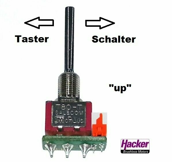 Tastschalter UP DC Sender DUPLEX 2,4EX