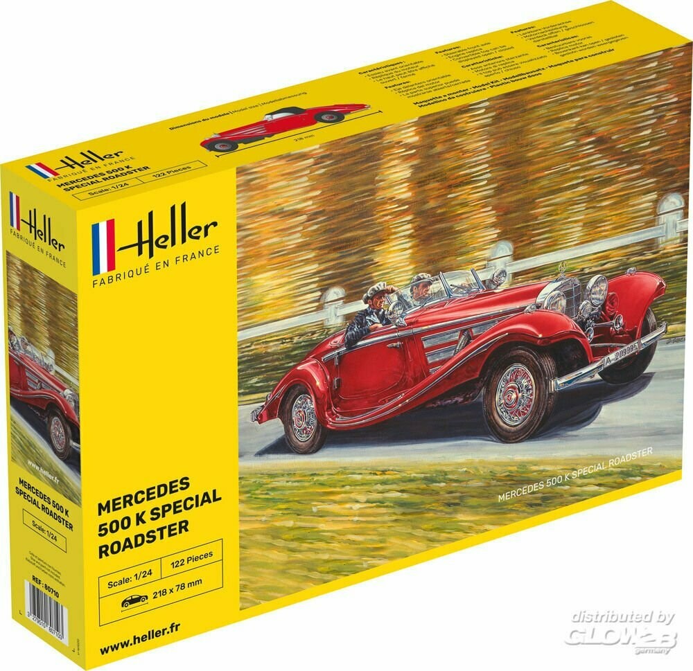 Mercedes 500 K Spedial Roadster / 1:24   80710