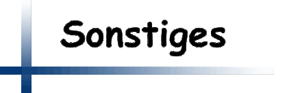 Sonstiges