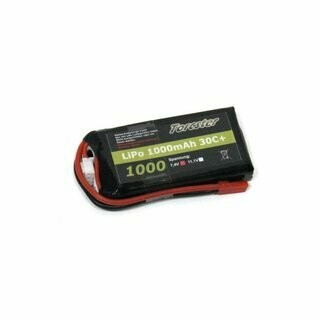 Torcster LiPo 1000mAh 2s1p 7,4V 30C+