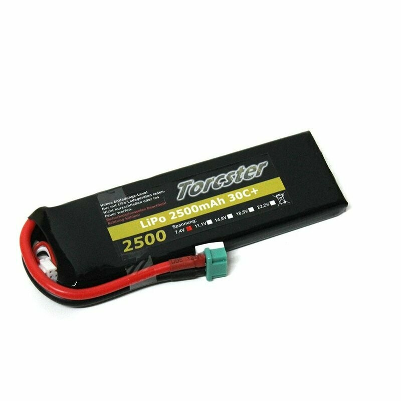 Torcster LiPo 2500mAh 2s1p 7,4V 30C+